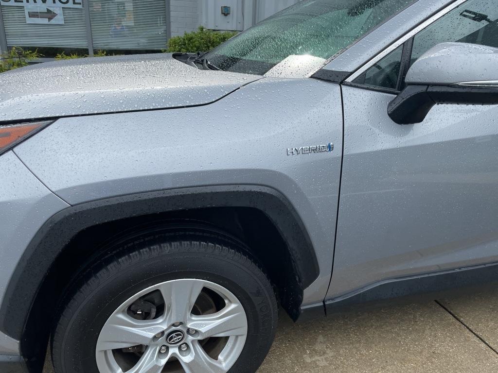 used 2021 Toyota RAV4 Hybrid car, priced at $25,000