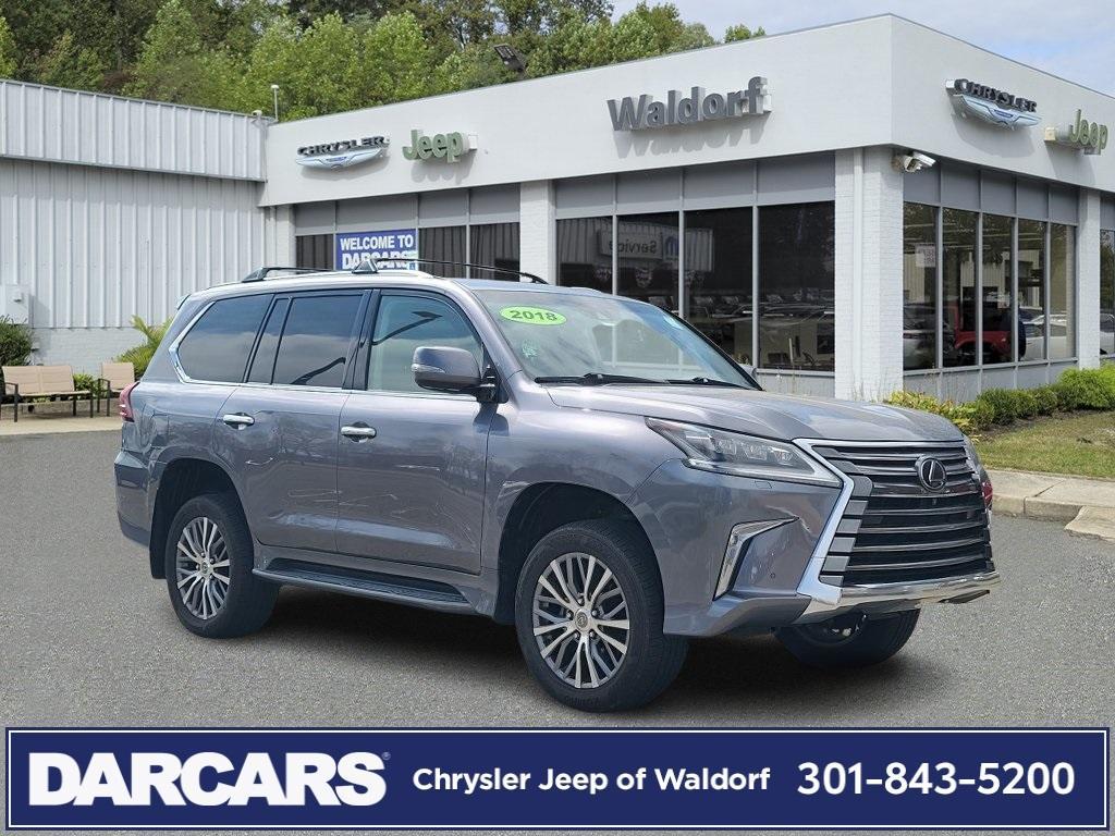 used 2018 Lexus LX 570 car, priced at $49,900