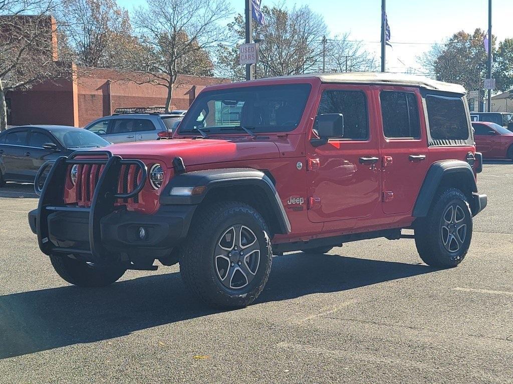 used 2021 Jeep Wrangler Unlimited car, priced at $30,000