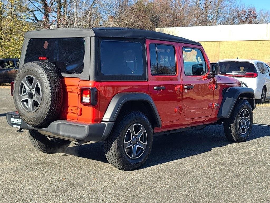 used 2021 Jeep Wrangler Unlimited car, priced at $30,000