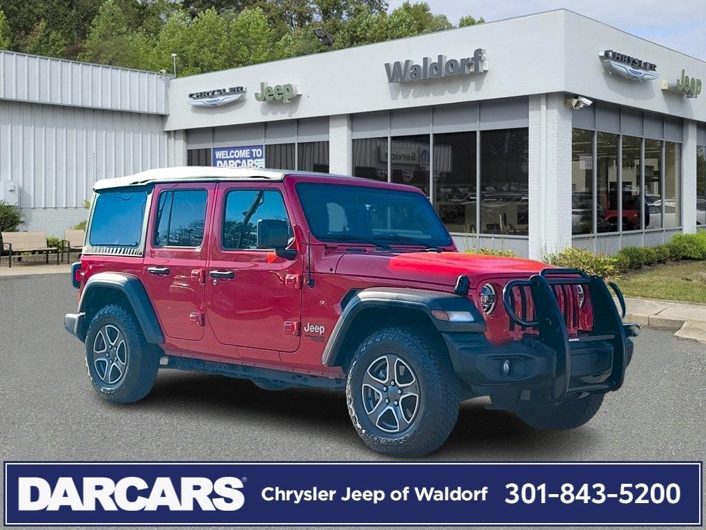 used 2021 Jeep Wrangler Unlimited car, priced at $30,000