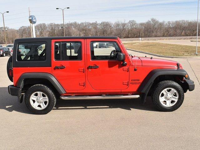 used 2014 Jeep Wrangler Unlimited car, priced at $16,811