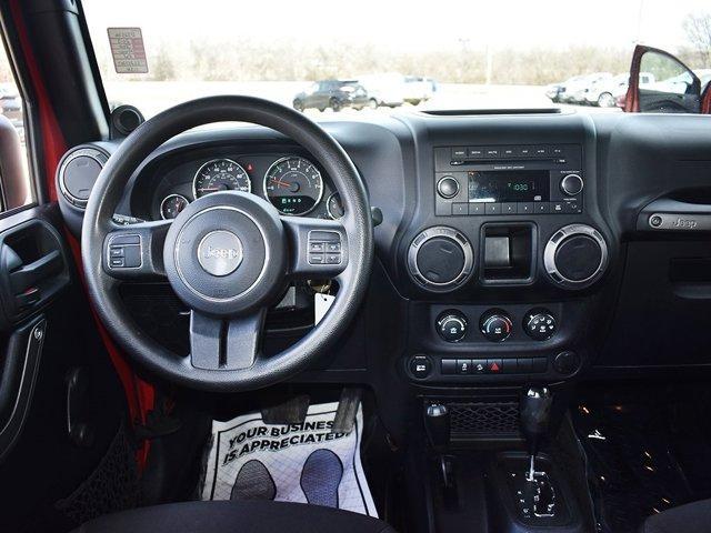 used 2014 Jeep Wrangler Unlimited car, priced at $16,811