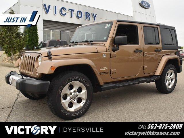 used 2015 Jeep Wrangler Unlimited car, priced at $22,995