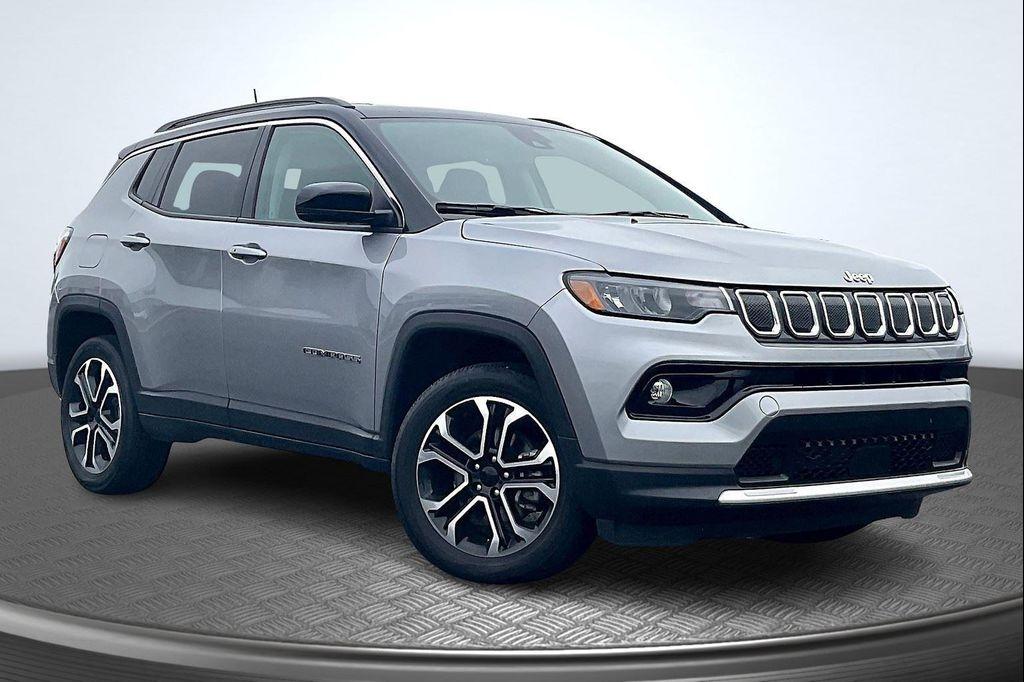 used 2022 Jeep Compass car, priced at $23,777