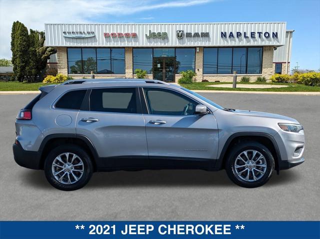 used 2021 Jeep Cherokee car, priced at $23,998