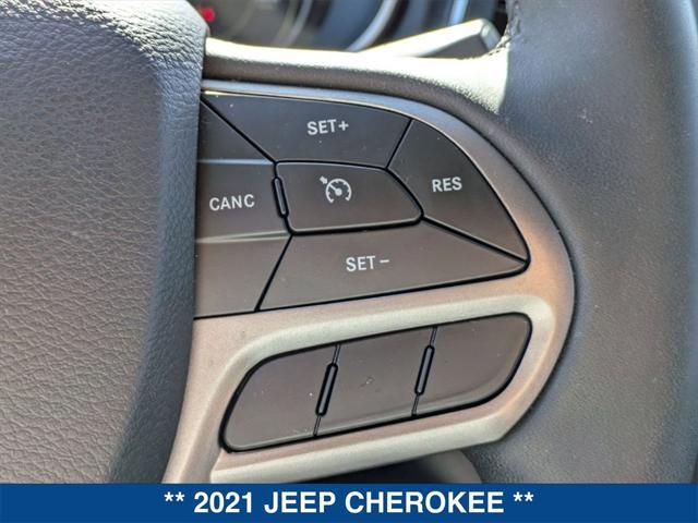 used 2021 Jeep Cherokee car, priced at $23,998