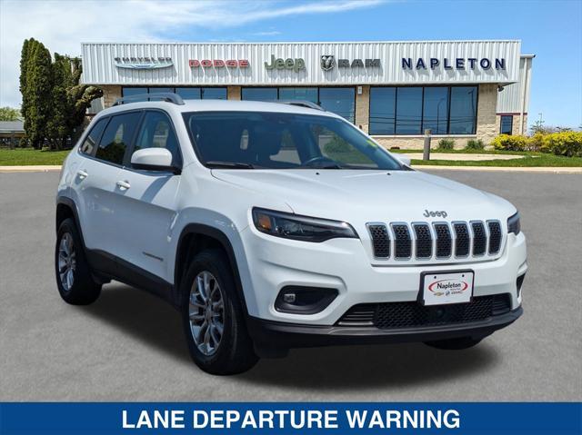 used 2021 Jeep Cherokee car, priced at $21,789