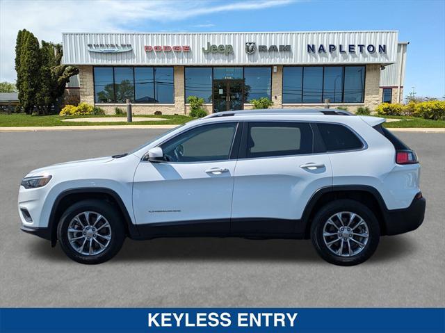 used 2021 Jeep Cherokee car, priced at $21,789