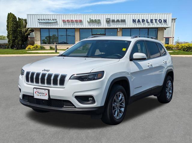 used 2021 Jeep Cherokee car, priced at $21,789