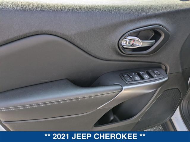 used 2021 Jeep Cherokee car, priced at $21,789