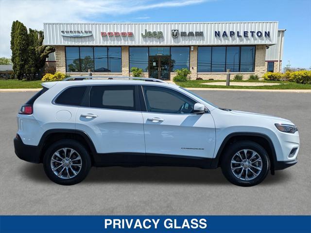 used 2021 Jeep Cherokee car, priced at $21,789