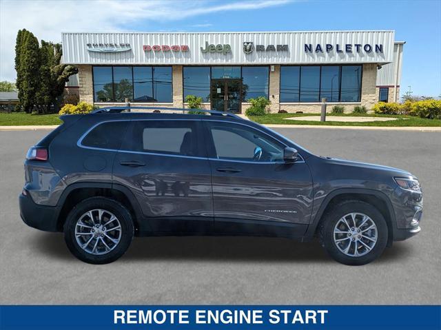 used 2021 Jeep Cherokee car, priced at $24,818