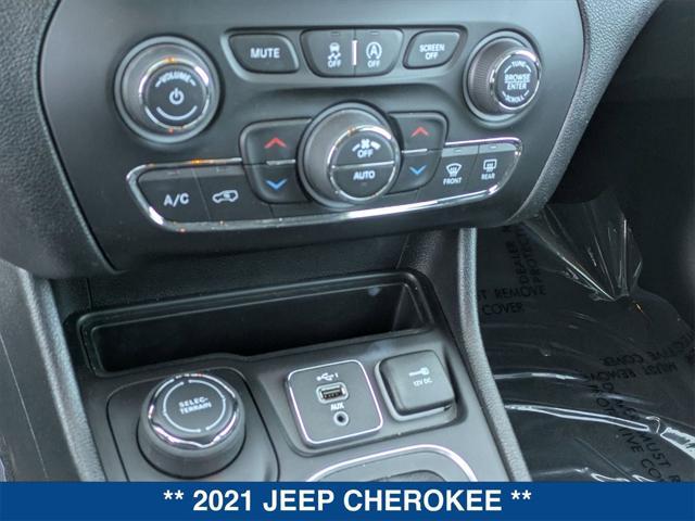 used 2021 Jeep Cherokee car, priced at $24,818