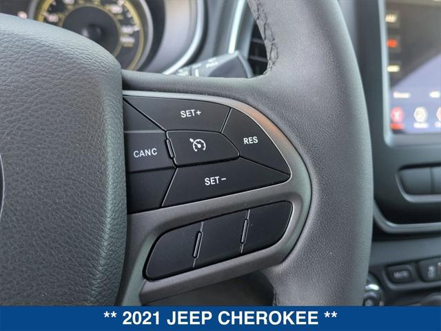 used 2021 Jeep Cherokee car, priced at $24,818