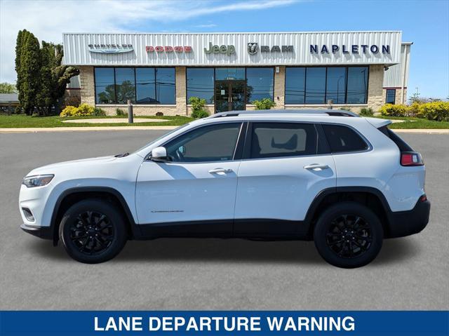 used 2021 Jeep Cherokee car, priced at $22,800