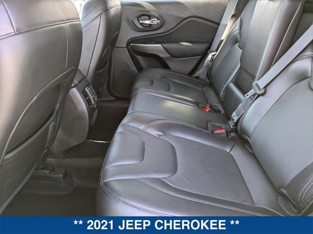 used 2021 Jeep Cherokee car, priced at $22,800