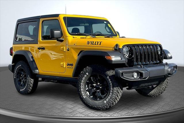 used 2021 Jeep Wrangler car, priced at $30,211