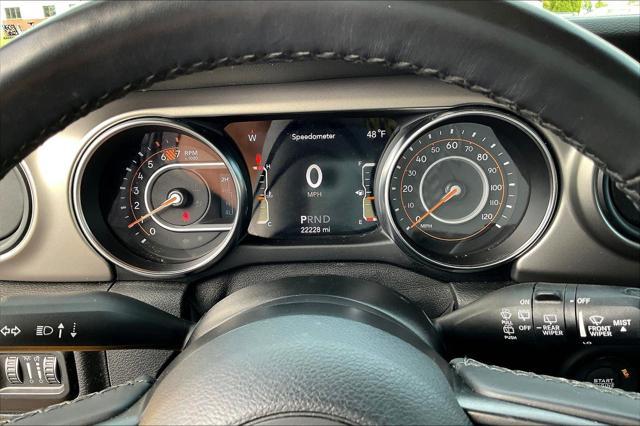 used 2021 Jeep Wrangler car, priced at $30,211