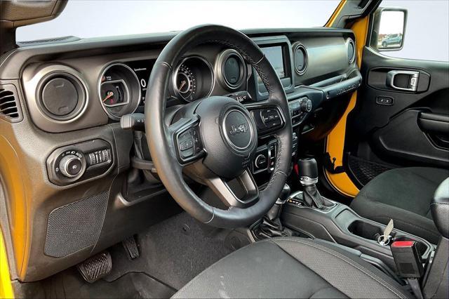 used 2021 Jeep Wrangler car, priced at $30,211