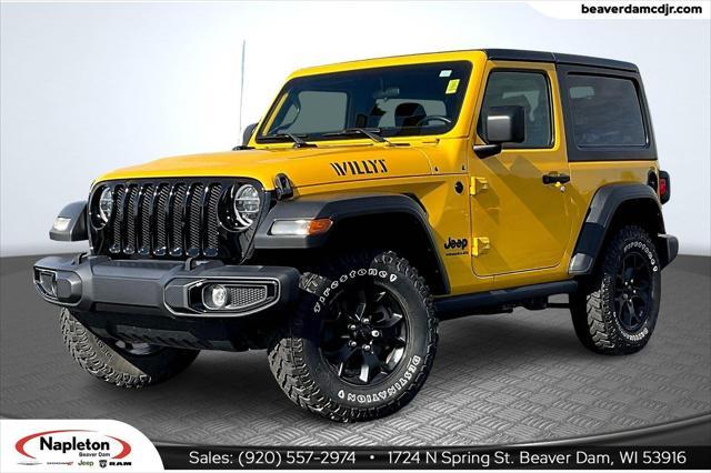 used 2021 Jeep Wrangler car, priced at $31,000