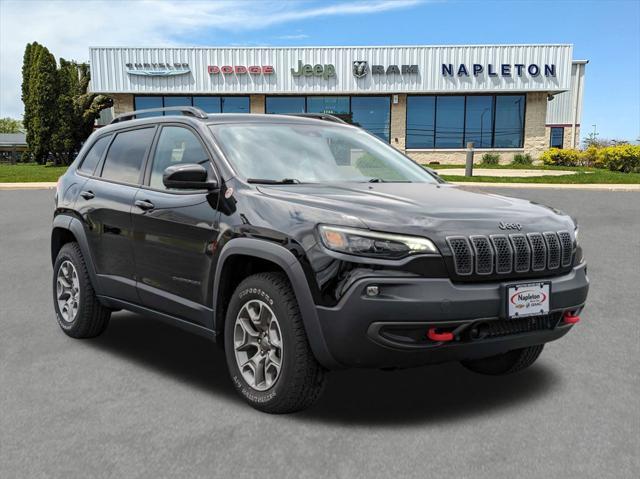 used 2022 Jeep Cherokee car, priced at $28,420