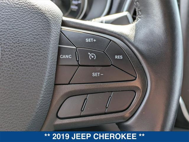 used 2019 Jeep Cherokee car, priced at $22,912