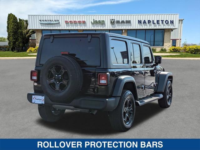 used 2022 Jeep Wrangler Unlimited car, priced at $31,500