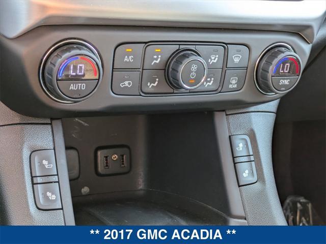 used 2017 GMC Acadia car, priced at $15,500