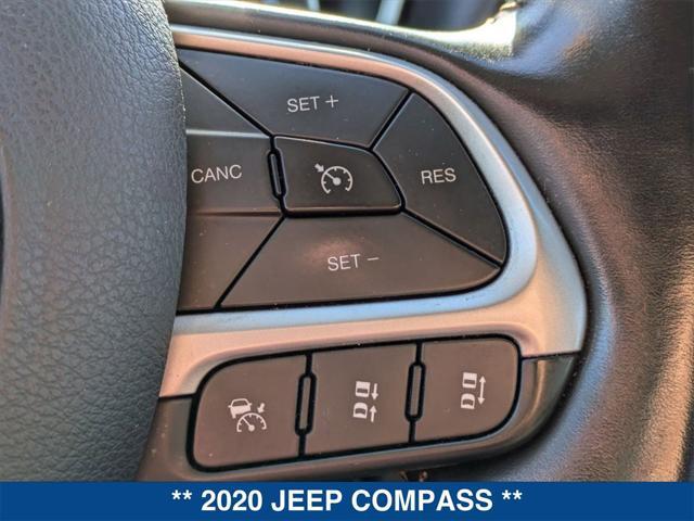 used 2020 Jeep Compass car, priced at $17,612