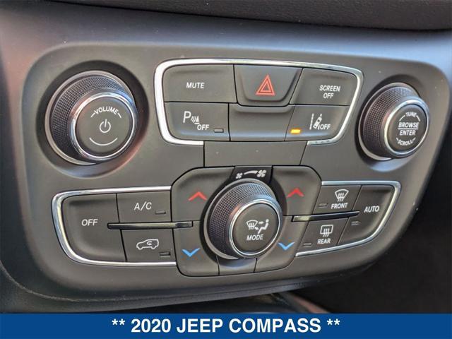 used 2020 Jeep Compass car, priced at $17,612