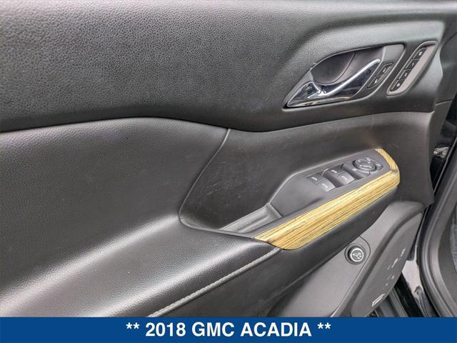 used 2018 GMC Acadia car, priced at $18,274