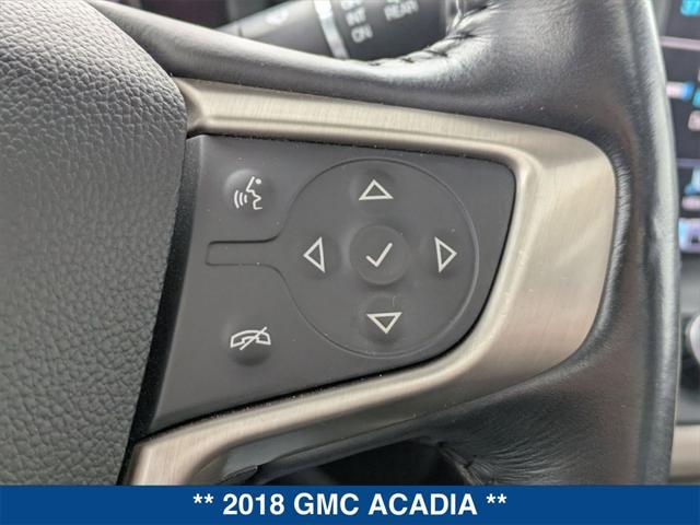 used 2018 GMC Acadia car, priced at $18,274