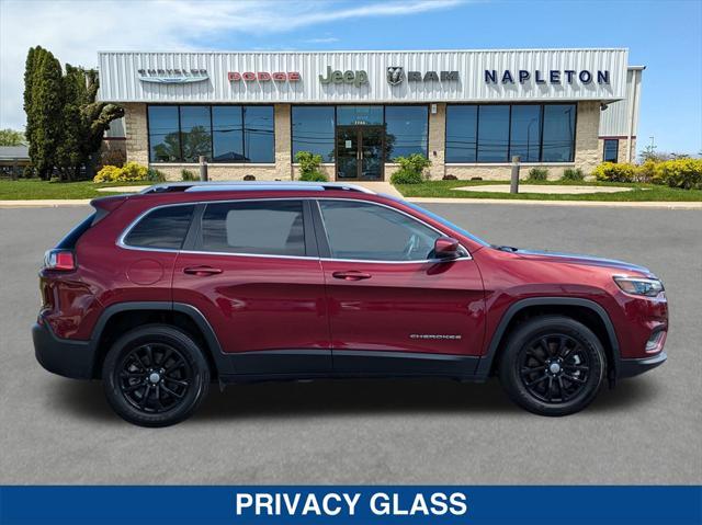 used 2021 Jeep Cherokee car, priced at $24,844