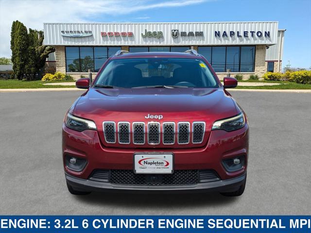 used 2021 Jeep Cherokee car, priced at $24,844