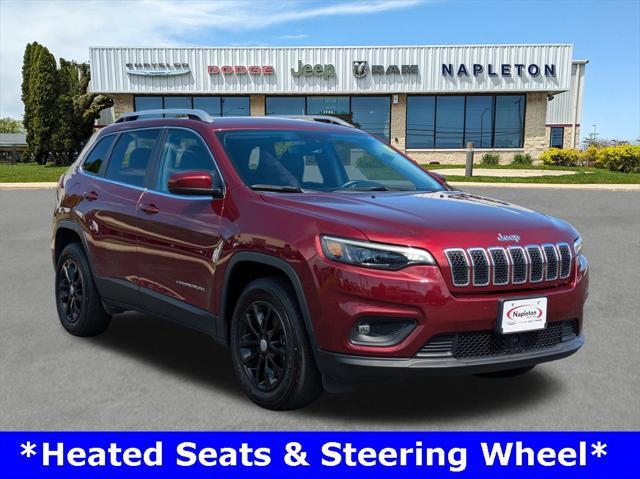 used 2021 Jeep Cherokee car, priced at $24,844