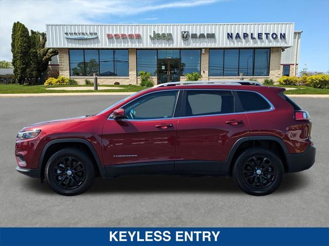 used 2021 Jeep Cherokee car, priced at $24,844