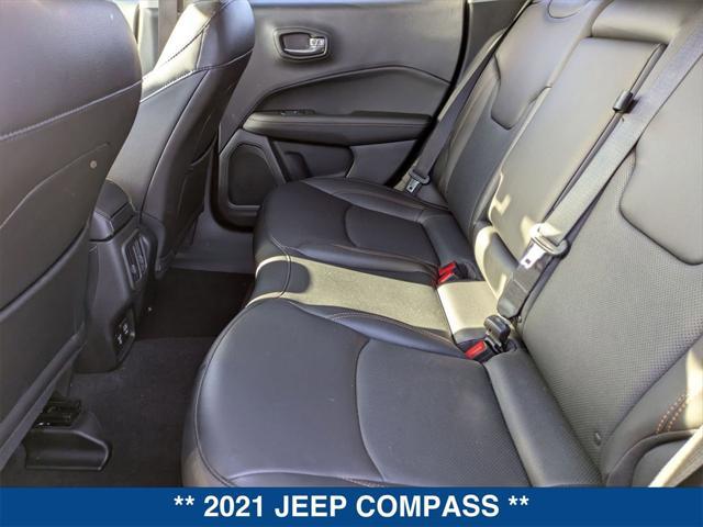 used 2021 Jeep Compass car, priced at $24,287