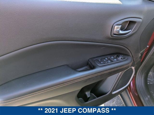 used 2021 Jeep Compass car, priced at $24,287