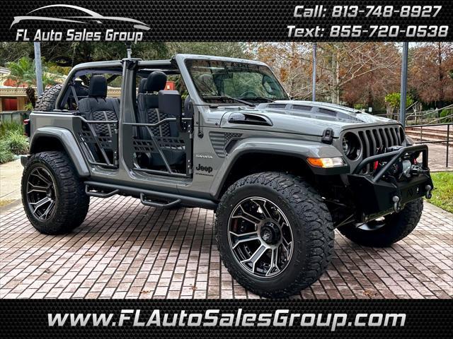 used 2022 Jeep Wrangler Unlimited car, priced at $64,990