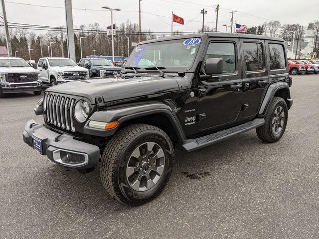 used 2018 Jeep Wrangler Unlimited car, priced at $27,500