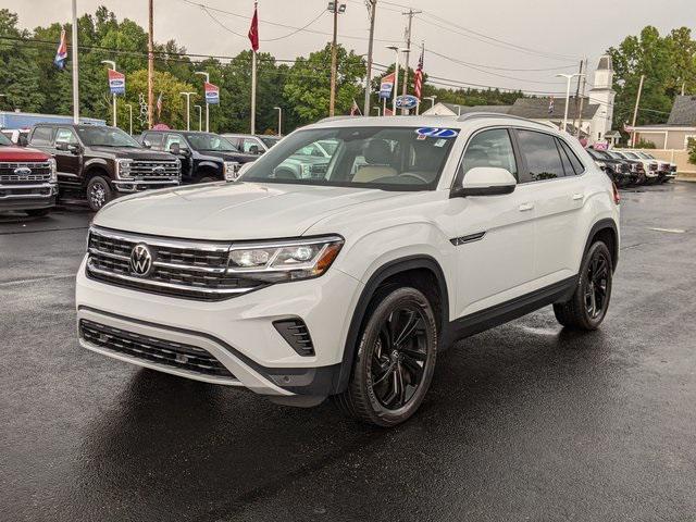 used 2021 Volkswagen Atlas Cross Sport car, priced at $28,500