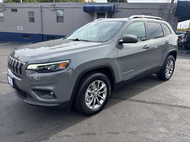 used 2021 Jeep Cherokee car, priced at $22,900