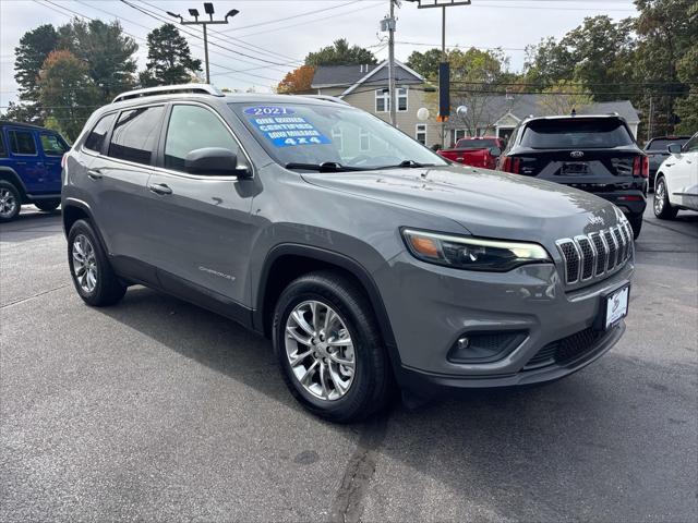 used 2021 Jeep Cherokee car, priced at $22,900