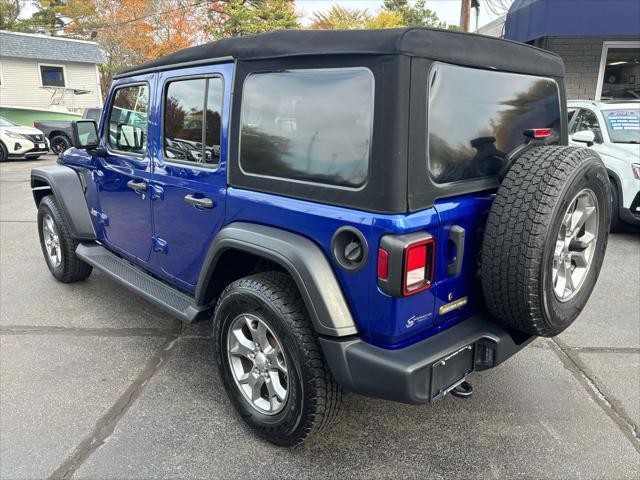 used 2020 Jeep Wrangler Unlimited car, priced at $26,900