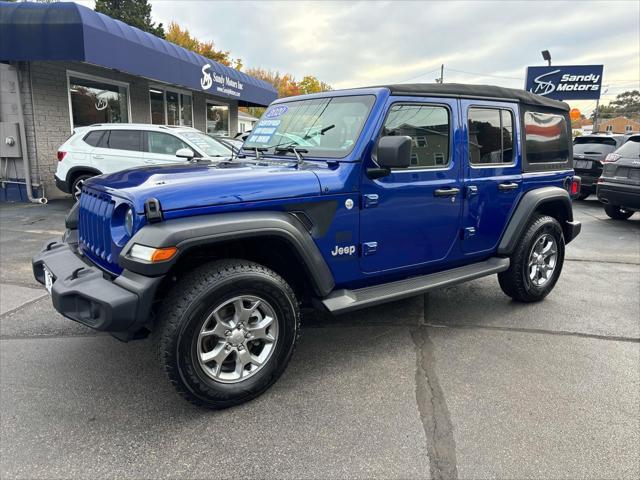 used 2020 Jeep Wrangler Unlimited car, priced at $26,900