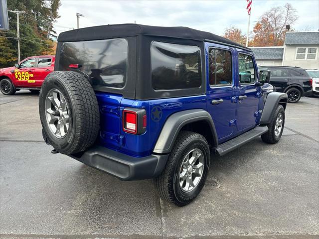 used 2020 Jeep Wrangler Unlimited car, priced at $26,900