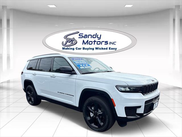 used 2021 Jeep Grand Cherokee L car, priced at $32,900