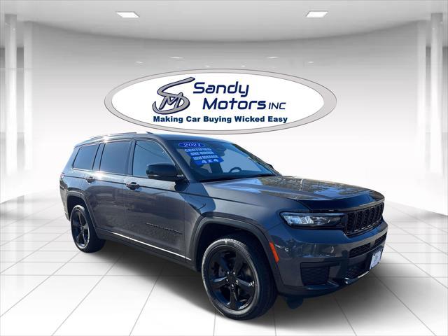 used 2021 Jeep Grand Cherokee L car, priced at $27,900