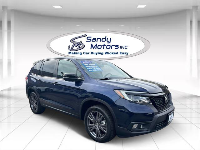 used 2021 Honda Passport car, priced at $27,900